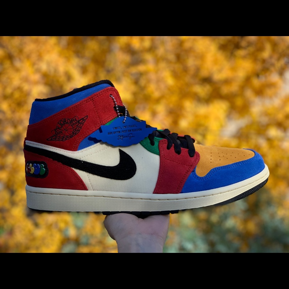 Air Jordan 1 Mid Fearless x Blue the Great